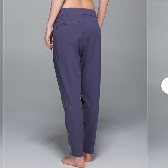 Lululemon Yogini Trouser Pant nightfall size 2 pockets - Picture 3 of 12